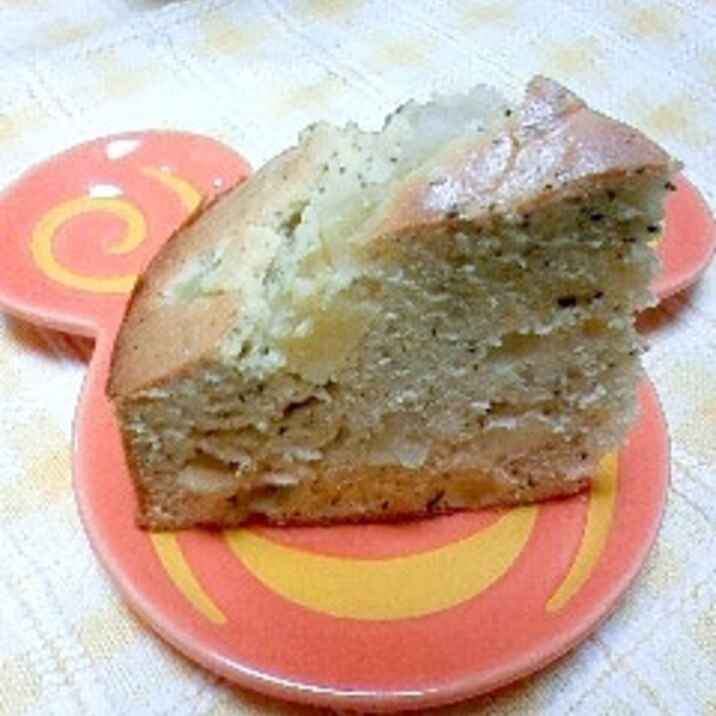 簡単！混ぜるだけ♪林檎＋紅茶のパウンドケーキ